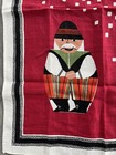 Vintage Linen Kitchen Tea Dish Towel Marcin 20 X 30 Inches Holiday