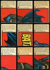1966 Topps O-pee-chee Batman Red Complete 44 Card Set  Vg-ex  Joker  Puzzle Back