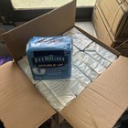 8 Pack   192  Adult Fitright Doubleup Incontinence Booster Pads Bladder Nib