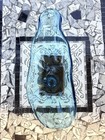 Retro Art Piece Vintage 60s-70s Blue Sparkletts 5 Gallon Glass Bottle