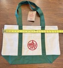 Brand New With Tags - Trader Joe   s - Canvas Tote Shopping Bag - Large Green