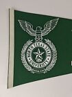Vintage 1980s North Texas State University Unt Mean Green 30  Pennant