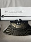 Vintage Beautiful 1952 Underwood Std  4 Bank Portable Typewriter   Case V nice