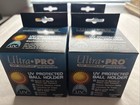 4-pack  Ultra Pro Square Uv Protected Baseball Holder Cube Display Case