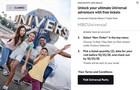 2 Universal Orlando Tickets