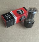 One Rca 5y3gt Rectifier Vacuum Tube Black Plate - Nos nib  b