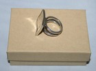 Silpada Sterling Silver Hammered Modern Square Ring R1688 Size 6