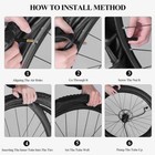 2 Pk 26  Inch Inner Bike Tube 26 X 2 125- 2 35 Bicycle Rubber Tire Interior Bmx