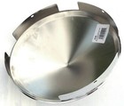 Front Hub Cap 4 Notch For Aluminum Wheel Cone Pointed Chrome 1  Lip Up 10149