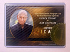 Star Trek Connections Patrick Stewart Oversized Bordered Autograph