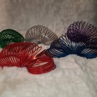5 New Magic Random Colored Slinky 3  Plastic Coil Spring Slinkies  Party Bag Fun