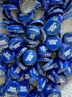 Lot Of 500  Beer Bottle Caps  all Blue  Used No Dents Crafts Collectibles Art