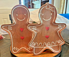 Disney Pottery Barn Gingerbread Boy Plate Disney Holiday Gift Boy Girl Kids O