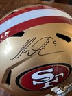 Mike Evans Signed San Francisco 49ers Full Size Helmet Jsa Coa Autographed
