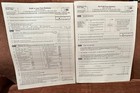 Vintage Lot Of Tax Forms   Instructions 1040 Year 1999 History Free Shipping    