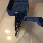 Kinze Blue black silver Diecast Farm Grain Cart Wagon Toy Model