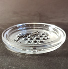 Waterford Marquis Vintage Wine Champagne Coaster  Frosted Crystal  5   Signed