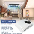 12000btu 12v Dc Rooftop Air Conditioner Rv Truck A c Unit Cool   Heat 2 In 1