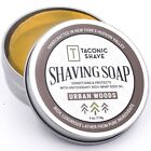 Urban Woods Handcrafted Natural Shave Soap - Taconic Shave Usa Large 4 Oz  Puck