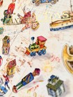 Vintage Antique Toys Stationery Set Folder 4 Envelopes 1 Letter Sheet