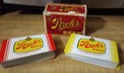 Vtg Stroh s Mini Case 2 Decks Plastic Coat 108 Playing Cards Beer Nostalgia Cute