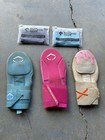 Baseball Sliding Oven Mitt Lot Of  3 W  Elite Athletic Wrist Bands New  