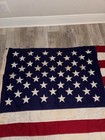 Vintage 1960 s Valley Forge Flag Co 50 Star American Flag Sewn Stars Usa Huge 