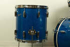 1960s Rogers Swingtime Blue Sparkle Pearl Drum Set