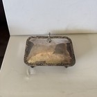 Rare Antique Queen Victoria Sterling Inlay Silent Butler Crumb 1837 -1901