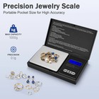 Precision Pocket Scale 1000g 0 1g Digital Gram Scale For Jewelry Gold Silver