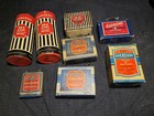 8 Antique Eveready Burgess Battery Radio 45v Giant Ignition Flashlight 1931 Vtg
