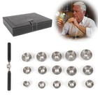 Watch Case Back Bottle Opener Kit Fit Breitling Removal Repair Tool With 15dies