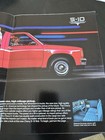 Vintage Chevrolet S-10 Dealership Salesman Brochure