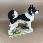 Vintage Large Akita Dog Figurine