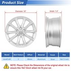 Alloy Wheel 18x7 5 Inch For Cr-v 2022-2025 Silver Replacement Oe Stock Specs