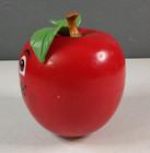 Vintage 1972 Fisher Price Happy Apple Roly Poly Chime Toy