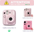 Clear Case For Fujifilm Instax Mini 13 Instant Camera Crystal Hard Shell Cover