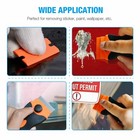 100 Pcs Plastic Razor Blades   2 Razor Scraper Double Edged Sticker Removal Tool