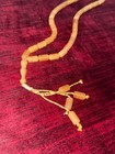 Amber Resin Islamic Prayer Beads 33 Cylinder Beads Tasbih Misbaha Sibha
