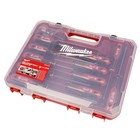 Milwaukee 12-piece Tri-lobe Screwdriver Set     Anti-roll Handles     Red