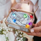 100pcs Colorful Acrylic Diamonds For Table Scatter Vase Filler