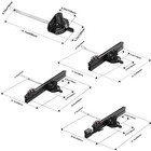 Vevor Precision Table Saw Miter Gauge Standard Slot 3 4x3 8in 18 24 Ingrating
