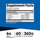 Nutricost Bcaa Powder 60 Servings  unflavored  - 6000mg Per Serving