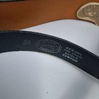 Jay Pee Black Leather Sam Browne Duty Belt Only No Buckle 36 Police Military Usa