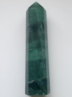 Green Fluorite Tower Large Tall Big Crystal Gemstone Chakra Point Beautiful