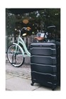 Samsonite Omni Pc Hardside Expandable Luggage With Spinner Wheels  Black  Che   