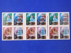 20 Forever First Class Letter Stamps Snow Globes Christmas Mnh 2023 Book Pane