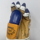 Vintage Cooper Bdv 13  Hockey Gloves Nice Palms Vintage Blue Gold