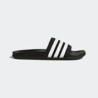 Adidas Adilette Cloudfoam Plus Slides Black White Ap9971 Men 7-12 Pool Beach Gym