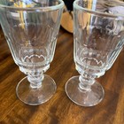 Vintage Musees De L   absinthe Glasses Set Of 2 Clear